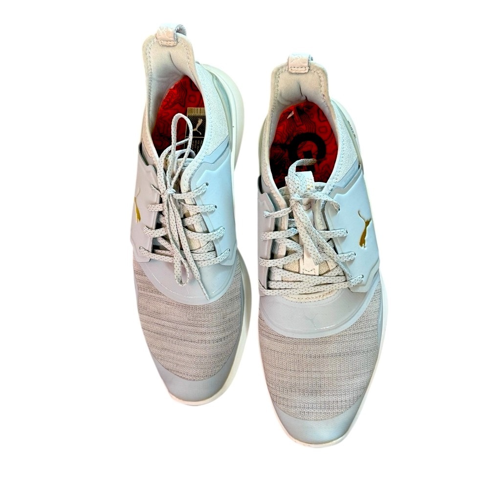 Puma Ignite Grey Golf Sneakers | Men's Size 10.5 - Picture 12 of 12